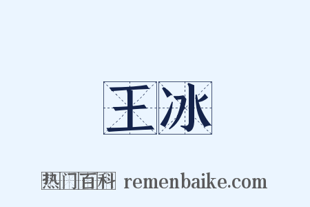 王冰是什么意思的图片